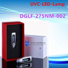 Handheld UVC LED Lamp 2-3mW 275nm Portable UV Light Disinfection Mini Sterilizer