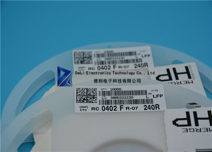 0402 Ohm Resistant Surface Mount Resistor Thick Film RC0402FR 07240RL