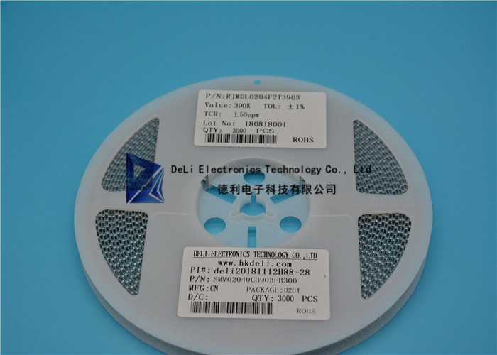 SMM02040C3903FB300 MELF 0204 390k Ohm Resistor , Anti Sulfur Automotive