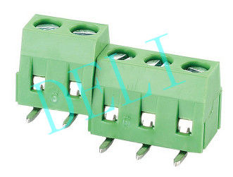 Durable PCB Connector , Screw Terminal Block DL127R-XX-5.0/5.08 26-16AWG Wire