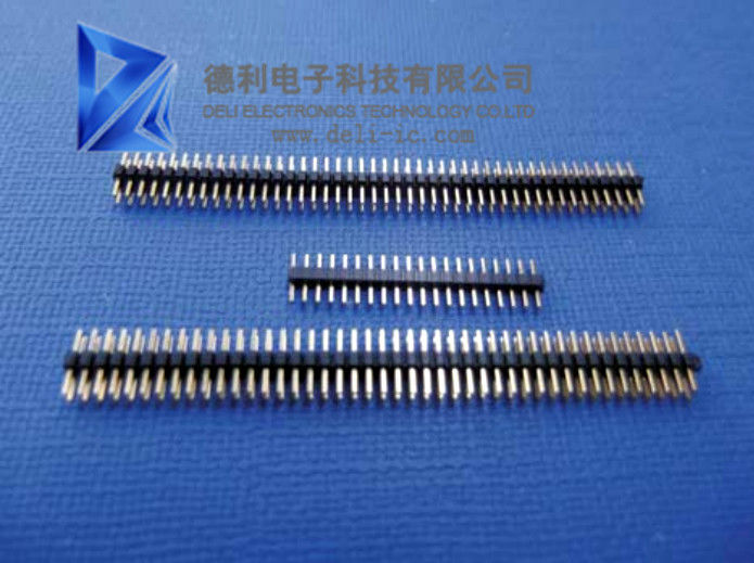 Male Header Pitch Pcb Wire Connector Brass Contact Material 0.75 Amps H SERIES-XXP-2xXXP