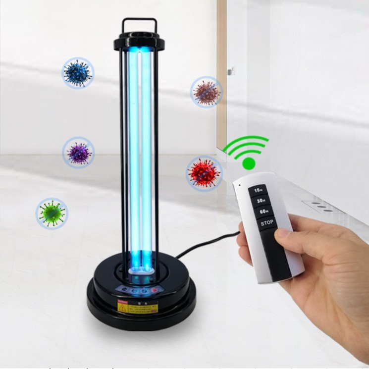 Mercury UVC LED Lamp Portable 40W 75W 100W Ultraviolet Disinfection