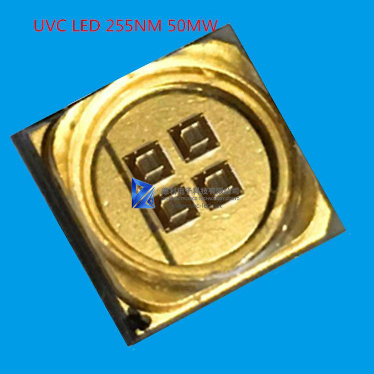 Deep Sensor  UVC LED Lamp DL-255-S68 SMD 6868-255nm 50mw 4300 Hours Life
