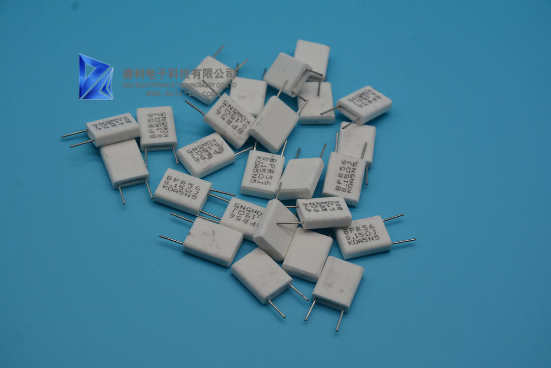 BPR56 5W 0.15R Non Inductive Cement Resistor 17X26.5mm DIP