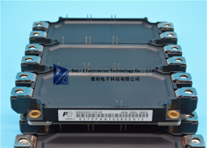 6MBI450U12050 IGBT Module NPN PNP Transistors Or Motor Drive 1200V