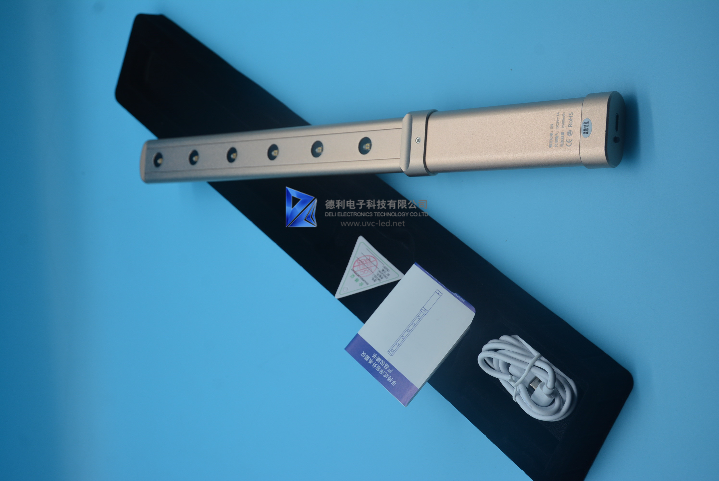 1.8W Uvc Handheld Disinfection Lamp Household Disinfection Stick