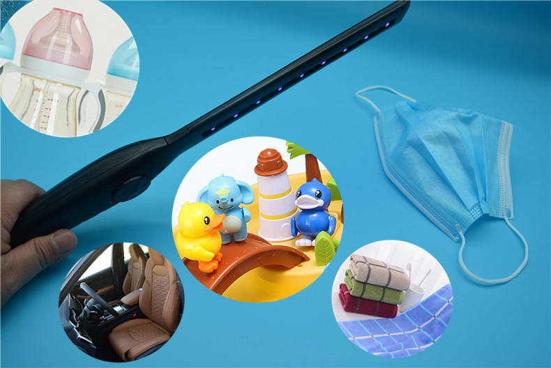 Hand Held Deep Sterilizer Portable UV LED Lamp Ultraviolet DLHH9UVA UVCP