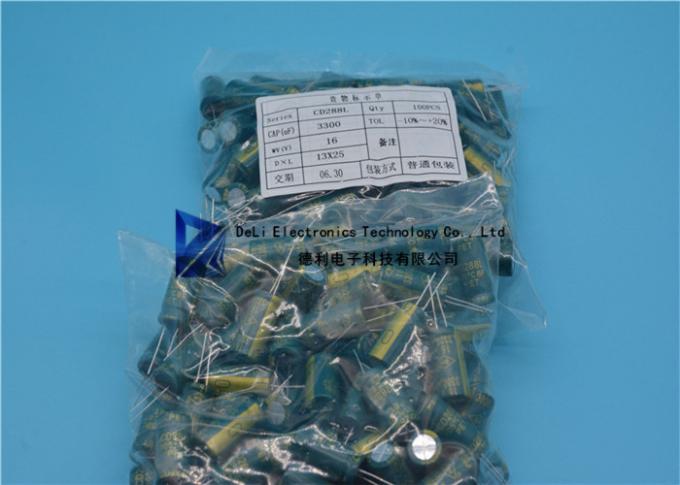 16V SMD Chip Capacitor Aluminum Material For Electronic Through Hole ...
