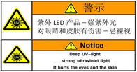 Deep UV Sterilizer Lamp Sensor High Brightness UVC LED DL-265nm-S6868-40mW