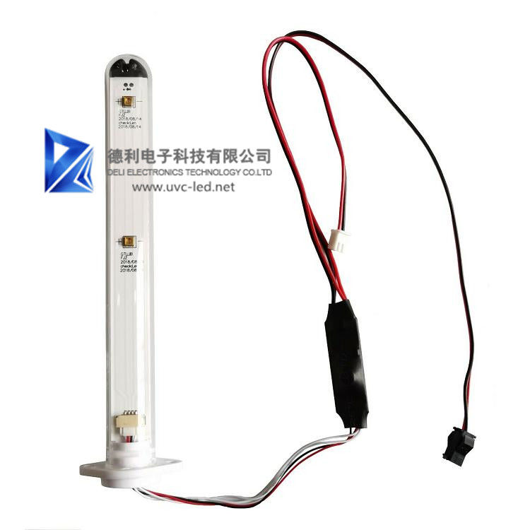 Water Tank Disinfection UVC LED Tube 275nm 12mW DC 12V With Feedback Circuit