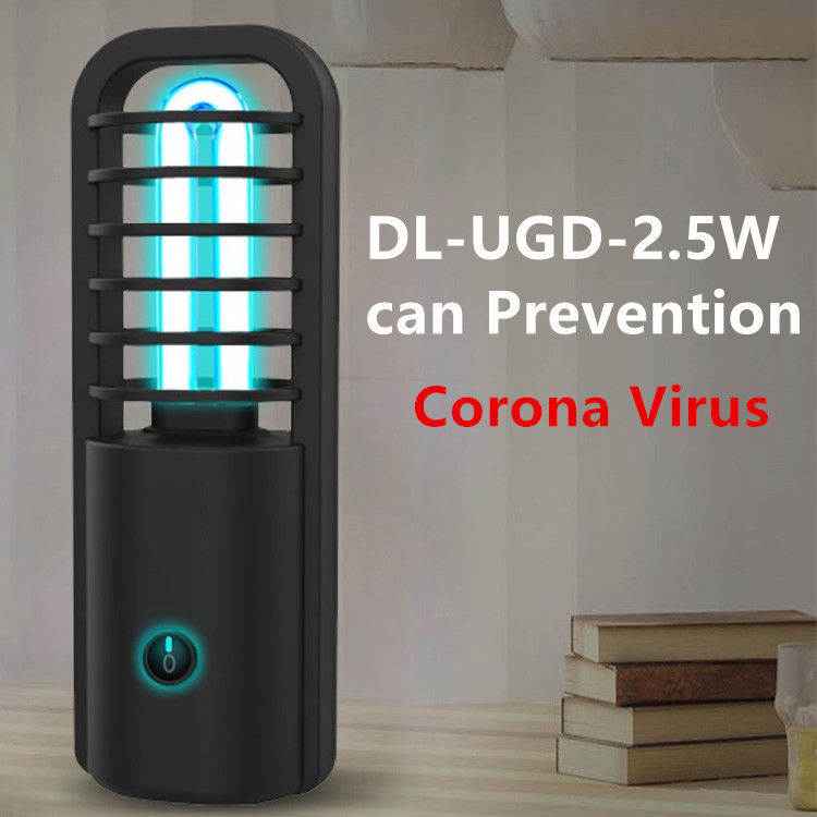 USB Charging UVC LED Lamp 5V 0.5A Sterilizing Wavelength 254nm DL-UGD-2.5W